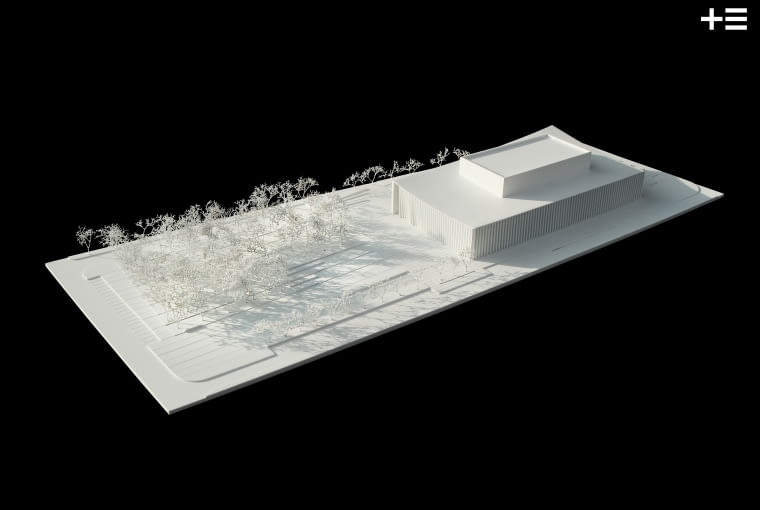 Makieta sali koncertowej w Płocku. Proj. plus3-architekci