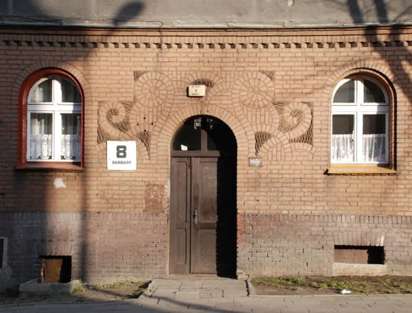 Zespół mieszkaniowy Zakładów Hohenlohego w Katowicach, z lat 1915-1920, widok od ulicy Barbary Bruno Taut, modernizm, Katowice, osiedla, UNESCO