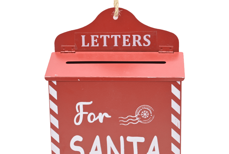 Pudełko na listy 21 cm „Letters for Santa” metalowe 49,99 zł, kod 91952460
