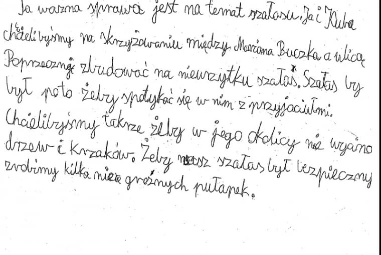 List do burmistrza Lubonia List do burmistrza Lubonia
