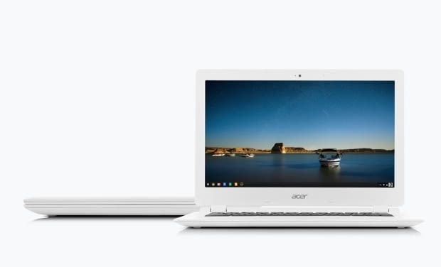 Chromebooki są cienkie, proste i po prostu ładne. Działają na baterii do 13 godzin! Plusem jest też cena - od 999 zł. prezent, design, minimalizm, dla fana minimalizmu