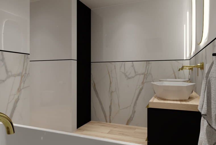 Łazienka na poddaszu