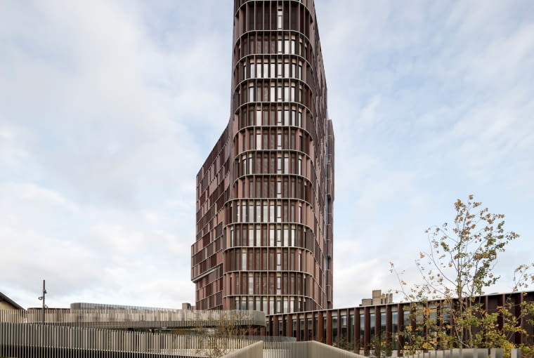 Mærsk Tower w Kopenhadze. Proj. C. F. Møller Architects