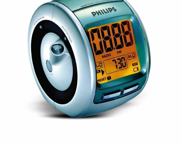 BUDZIK. Philips, Projektor AJ3600, z radiem, metal i tworzywo sztuczne, 160 zł
