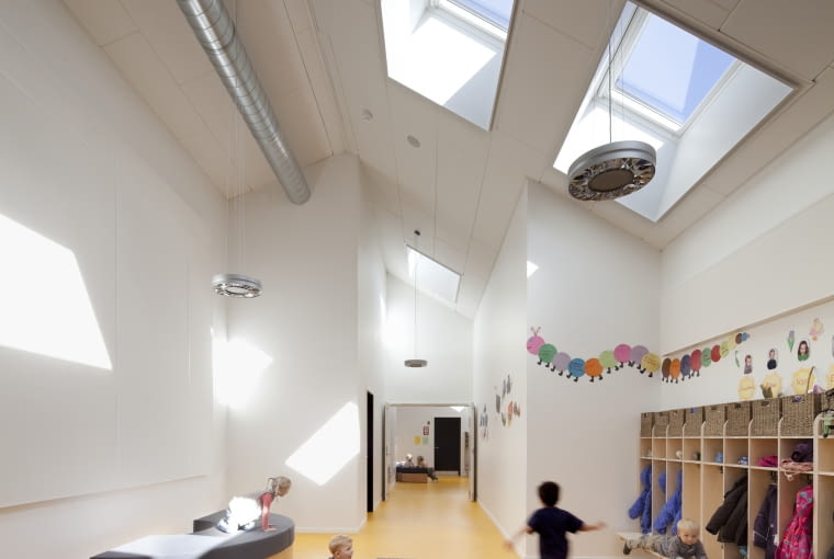 Przedszkole „Solhuset" w Hørsholm  w Dani. Proj. Christiansen &Co