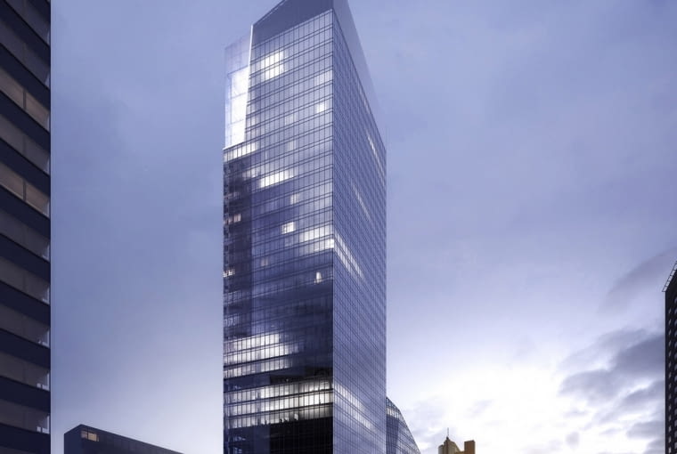 Wieżowiec Q22 będzie wysoki na 155 metrów Wieżowiec Q22 będzie wysoki na 155 metrów