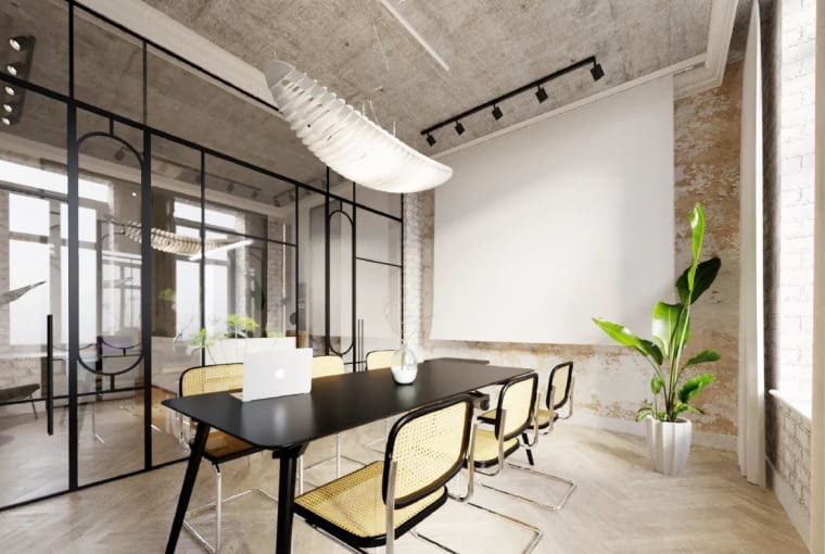 Dawna Fabryka Pomp w Lesznie. Proj.  Sikora Wnętrza Architektura