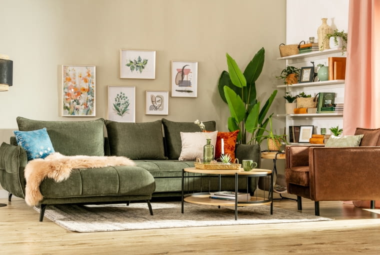 Kolorowe tekstylia - odświeżamy aranżację