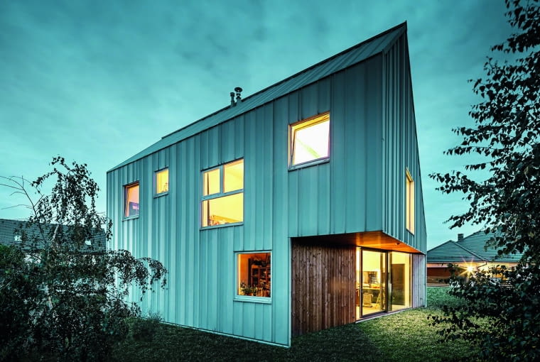 Dom w Szałszy dom domy inspiracje dom mały dom tani w budowie realizacje małe domy budowa domu projekt domu