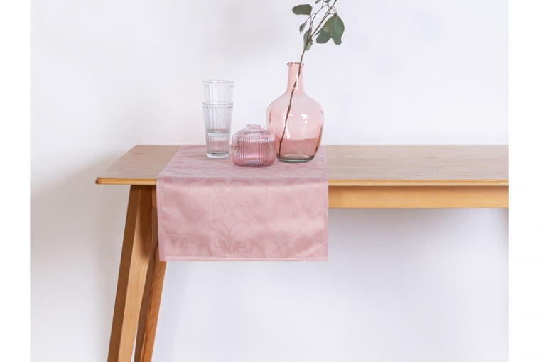 Bieżnik różowy 40x120 cm_12,99zł