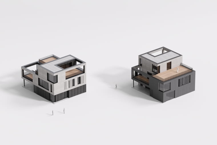 Park Hill - schemat bryly budynku Park Hill - schemat bryly budynku