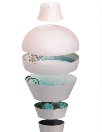 Waza Ming naczynia, design