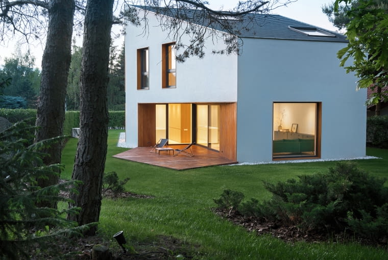 Dom LUS_3 pod Poznaniem. Proj. PL.architekci Dom LUS_3 pod Poznaniem. Proj. PL.architekci