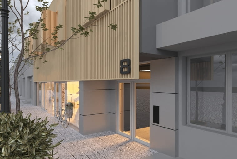 Projekt kamienicy w Łowiczu Projekt kamienicy w Łowiczu