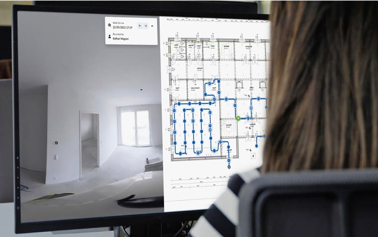 Na place budów wchodzi właśnie SiteView, czyli nowatorska funkcja, która zmienia sposób dokumentowania prac budowlanych, umożliwiając precyzyjne mapowanie obrazu na planach 2D i analizę zmian w czasie. Na place budów wchodzi właśnie SiteView, czyli nowatorska funkcja, która zmienia sposób dokumentowania prac budowlanych, umożliwiając precyzyjne mapowanie obrazu na planach 2D i analizę zmian w czasie.