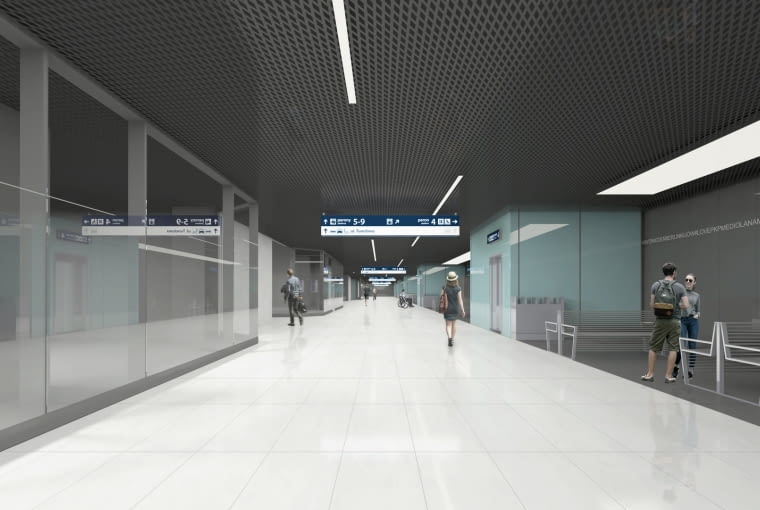 Modernizacja stacji Warszawa Zachodnia. Proj. DWAA Architekci Modernizacja stacji Warszawa Zachodnia. Proj. DWAA Architekci