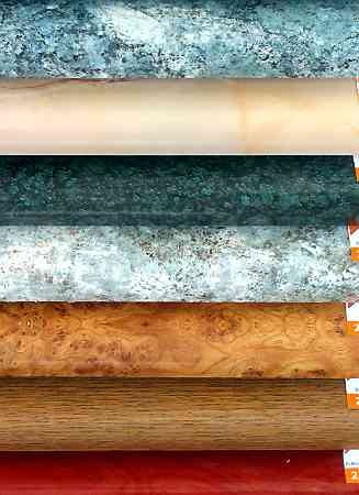 Wzornik materiałów na parapety 30.04.2003 WARSZAWA - PARAPETY FOT. PIOTR BERNAS / AGENCJA GAZETA