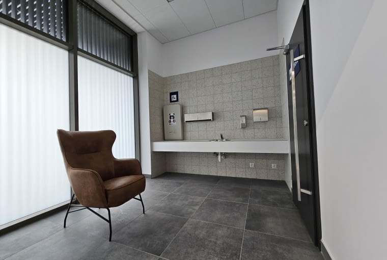 Dworzec w Tłuszczu - wnętrza Dworzec w Tłuszczu - wnętrza