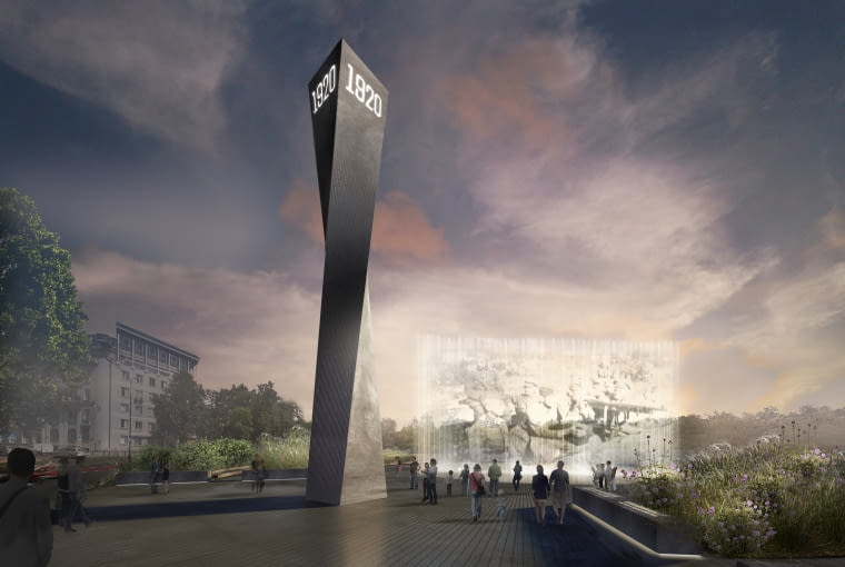 Pomnik Bitwy Warszawskiej 1920. Proj. Nizio Design International