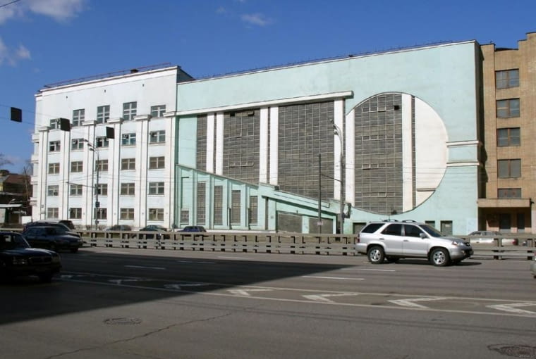 Zakład mechaniczny w Moskwie, proj. Konstantin Mielnikow Zakład mechaniczny w Moskwie, proj. Konstantin Mielnikow