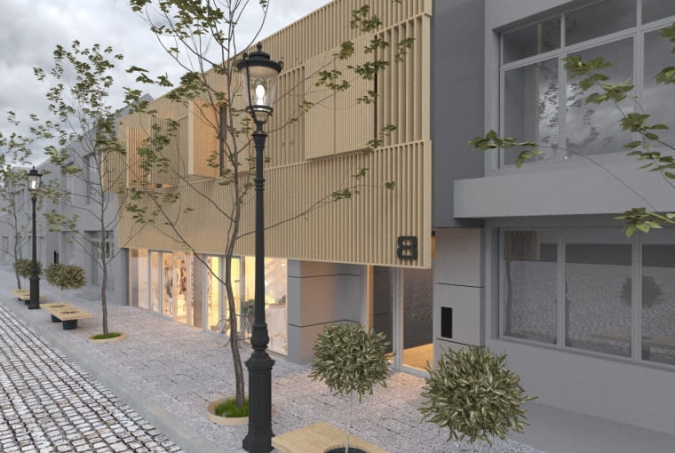 Projekt kamienicy w Łowiczu Projekt kamienicy w Łowiczu