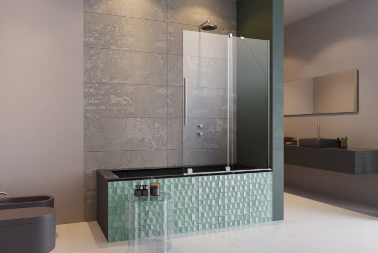 Parawan nawannowy FURO PND chrome Parawan nawannowy