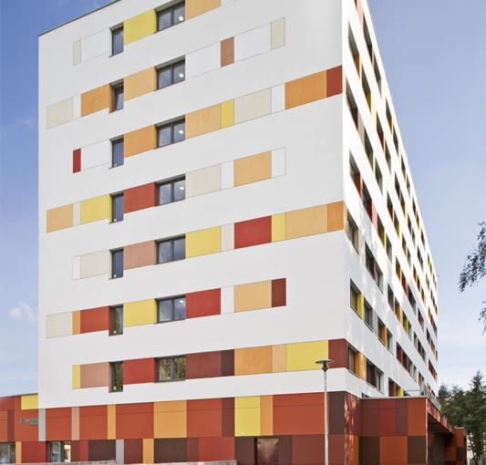 DS "Karolek" Akademii Medycznej w Poznaniu, projekt- Front Architects. DS "Karolek" Akademii Medycznej w Poznaniu, projekt- Front Architects.