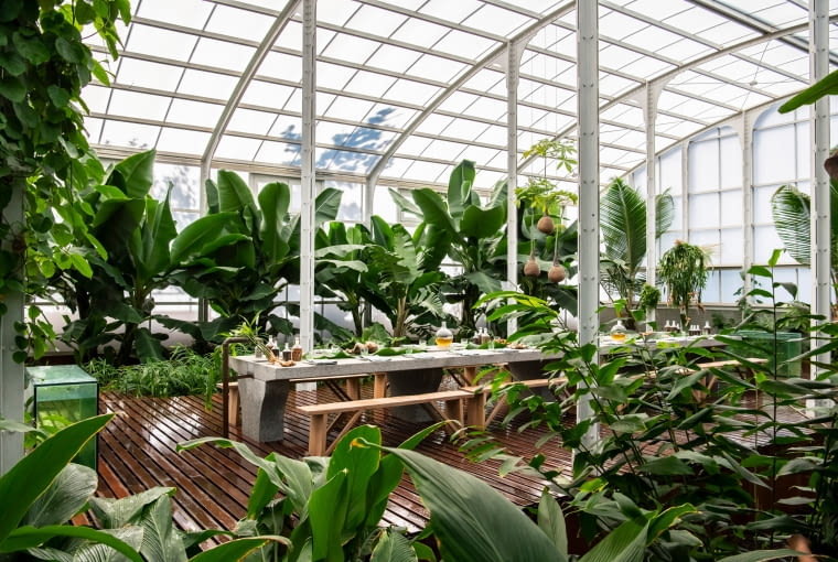 Restauracja Spice Garden. Proj. Malherbe Rust Architects Restauracja Spice Garden. Proj. Malherbe Rust Architects