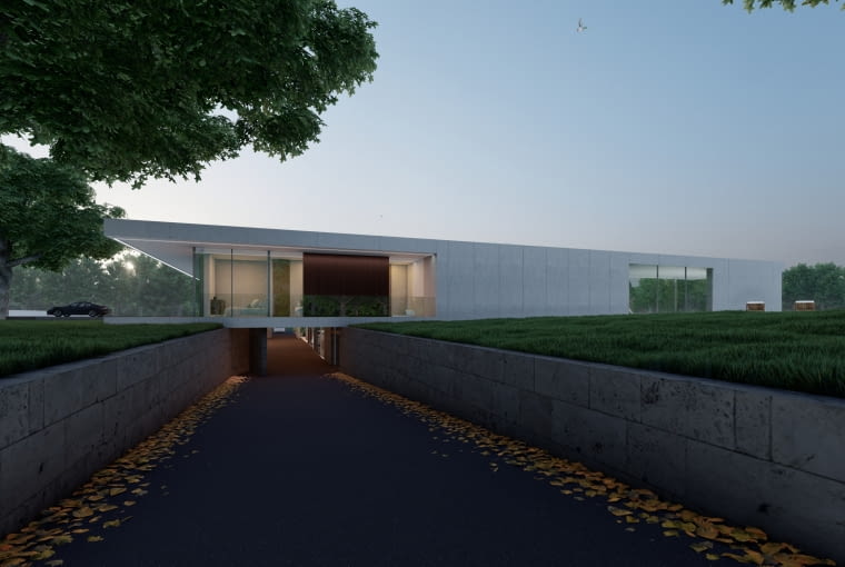 Willa Underpass. Proj. Mobius Architekci Willa Underpass. Proj. Mobius Architekci