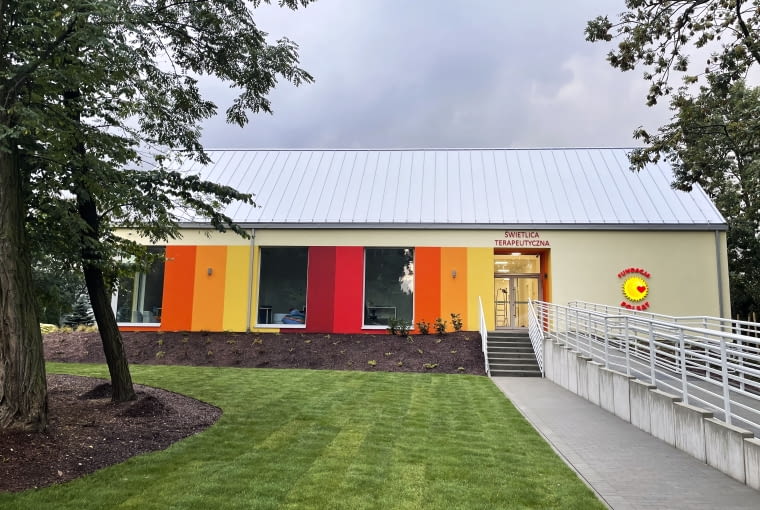 Świetlica Terapeutyczna w Lewinie Brzeskim. Proj. Weronika Muras W² STUDIO PRACOWNIA ARCHITEKTURY Świetlica Terapeutyczna w Lewinie Brzeskim. Proj. Weronika Muras W² STUDIO PRACOWNIA ARCHITEKTURY