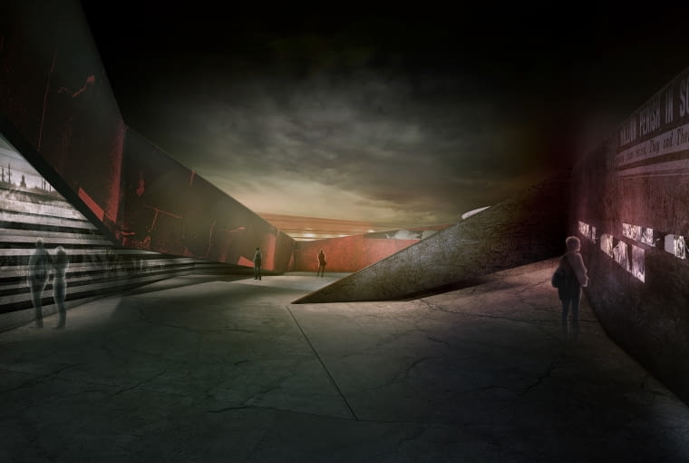 Projekt wnętrz Narodowego Muzeum Hołodomoru-Ludobójstwa w Kijowie Projekt wnętrz Narodowego Muzeum Hołodomoru-Ludobójstwa w Kijowie