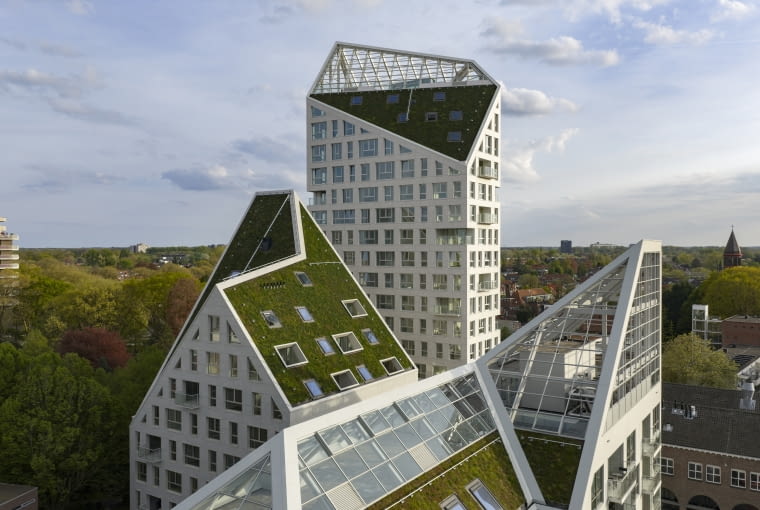 Nieuw Bergen w Eindhoven. Proj. MVRDV Nieuw Bergen w Eindhoven. Proj. MVRDV