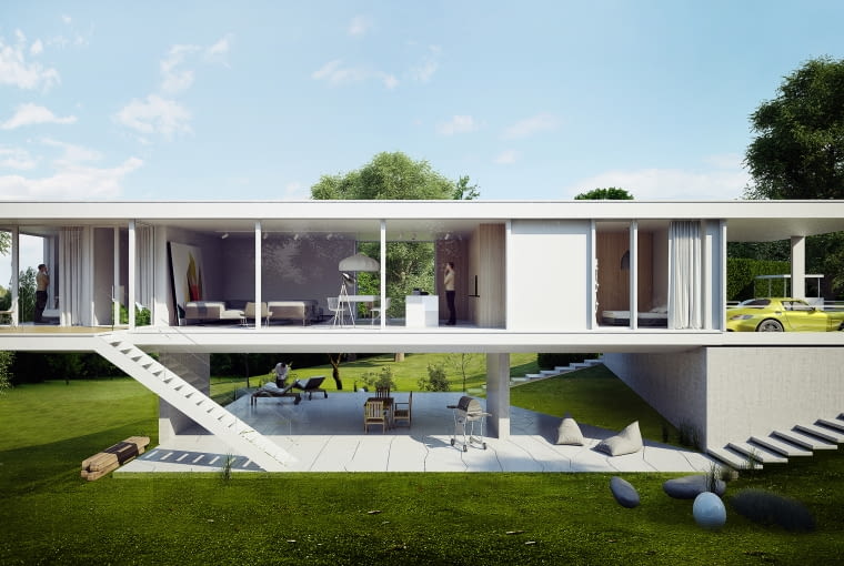 Dom na Skarpie. Proj. MUS Architects Dom na Skarpie. Proj. MUS Architects