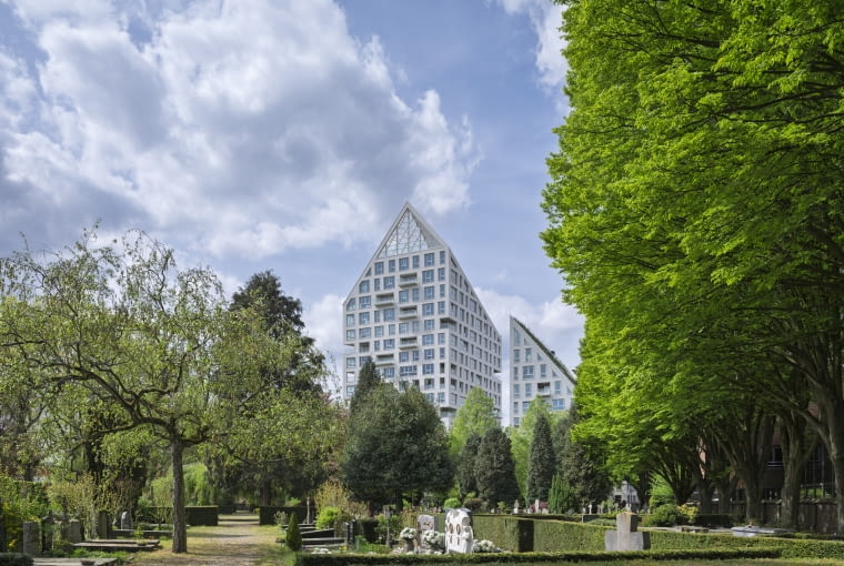 Nieuw Bergen w Eindhoven. Proj. MVRDV Nieuw Bergen w Eindhoven. Proj. MVRDV