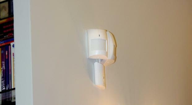 Czujka ruchu system alarmowy, instalacja alarmowa, czujka ruchu