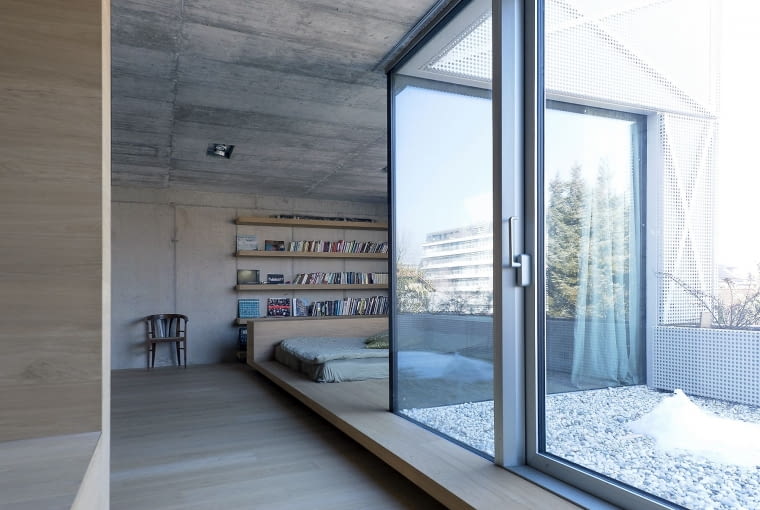 Willa Criss Cross w Lublanie. Proj.OFIS Arhitekti Willa Criss Cross w Lublanie. Proj.OFIS Arhitekti