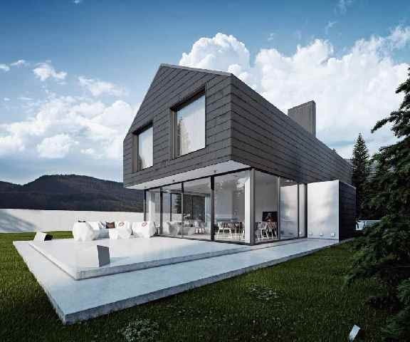 Elewacja zachodnia Elewacja zachodnia