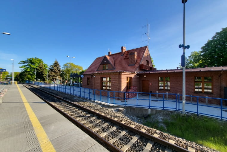 Dworzec w Jastarni Dworzec w Jastarni