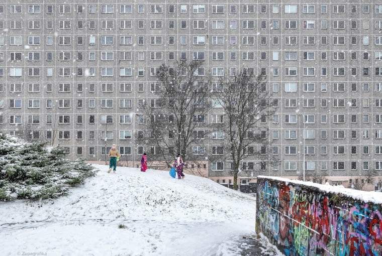 Praga. Zdjęcie z książki "Eastern Blocks II"
