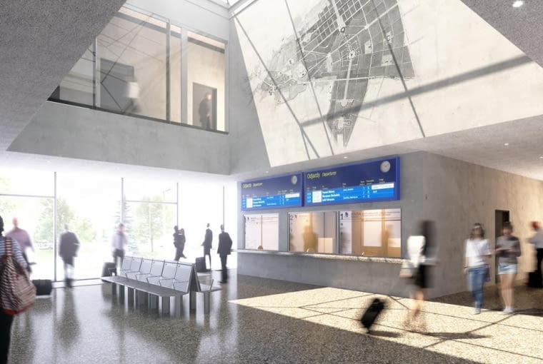 Dworzec kolejowy w Chełmie