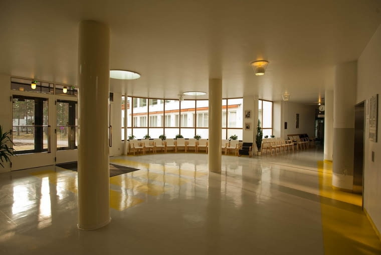 Sanatorium w Paimio. Proj. Alvar Aalto