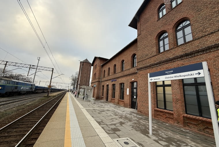 Dworzec kolejowy Pleszew