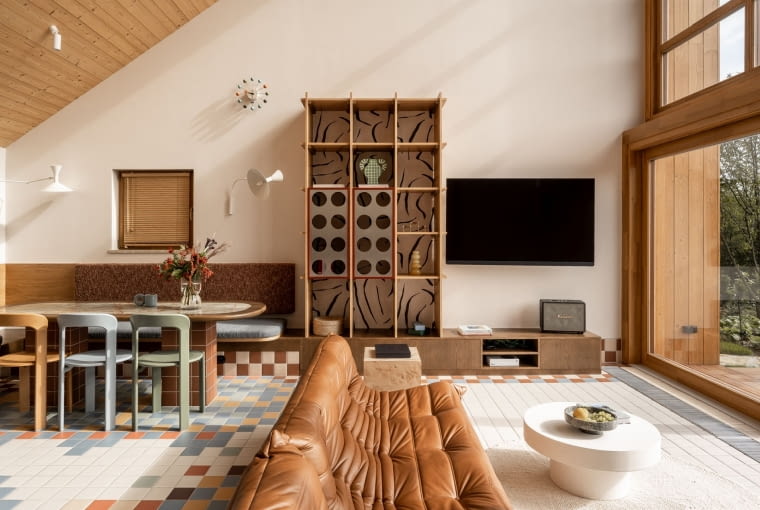 Dom na Mazurach. Proj. wnętrz: ASID Studio