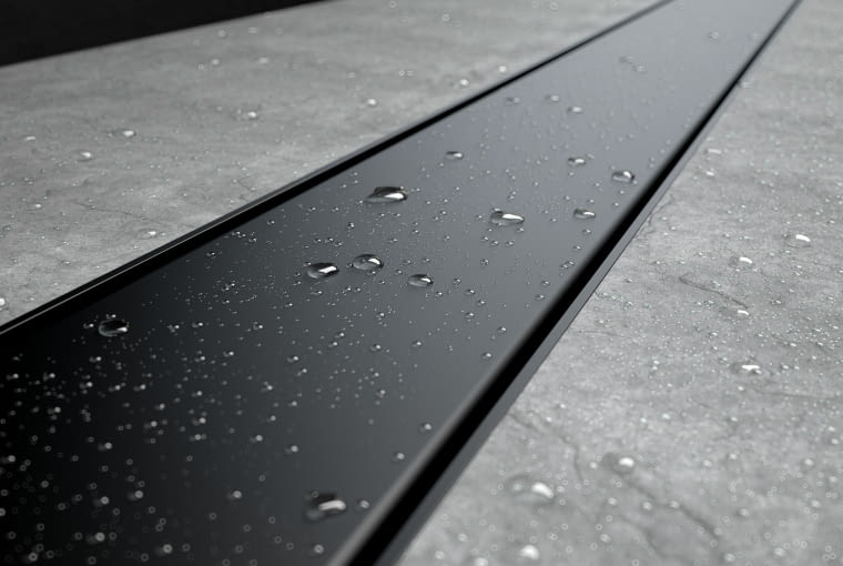 odpływ Langan czarny