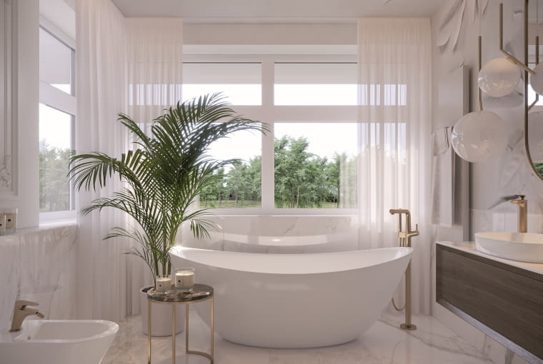 Łazienka dla singla, pary i rodziny