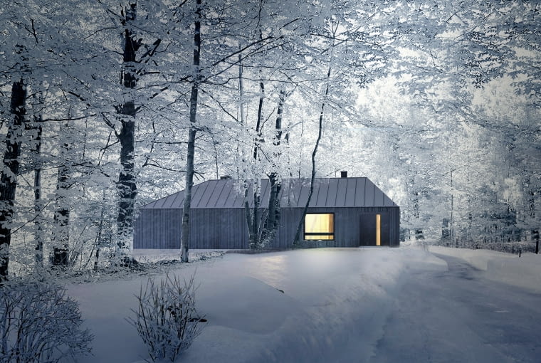 Dom własny Wojciecha Świątka z pracowni 55Architekci Dom własny Wojciecha Świątka z pracowni 55Architekci