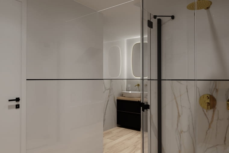 Łazienka na poddaszu