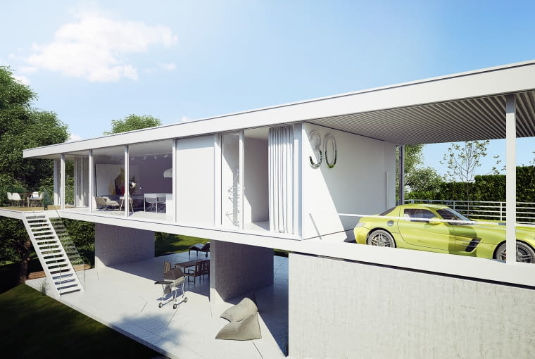 Dom na Skarpie. Proj. MUS Architects Dom na Skarpie. Proj. MUS Architects