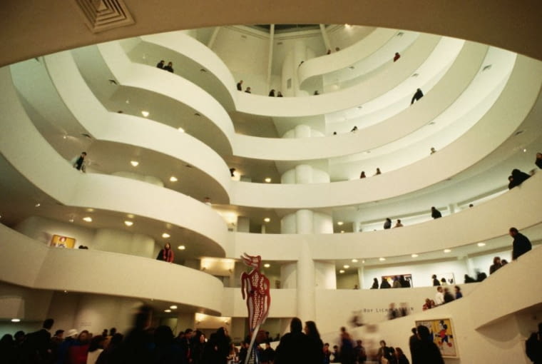 Muzeum Guggenheim w Nowym Jorku, proj. Frank Lloyd Wright Muzeum Guggenheim w Nowym Jorku, proj. Frank Lloyd Wright