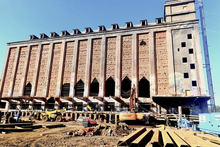 Elewator we Wrocławiu w marcu 20026 roku